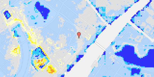 Ekstrem regn på Puggaardsgade 18, 2. th