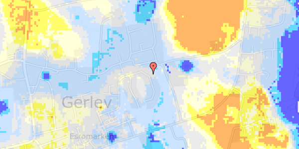 Ekstrem regn på Stenøvej 35