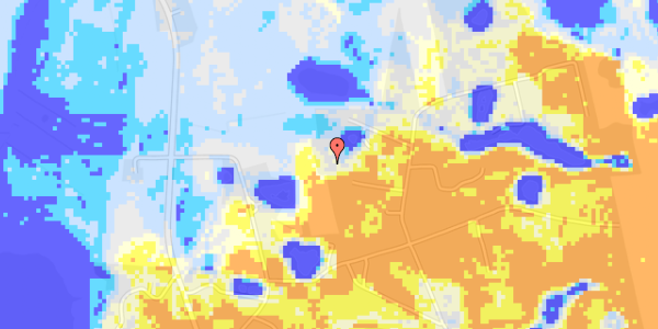 Ekstrem regn på Lobelievej 49