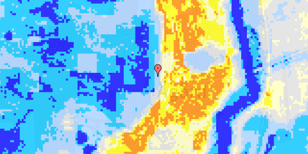 Ekstrem regn på Ridefogedvej 20