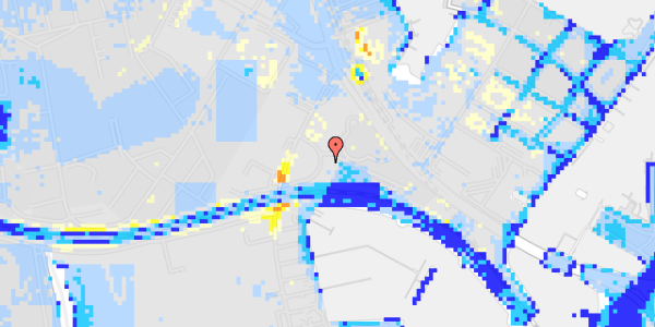 Ekstrem regn på Molestien 9