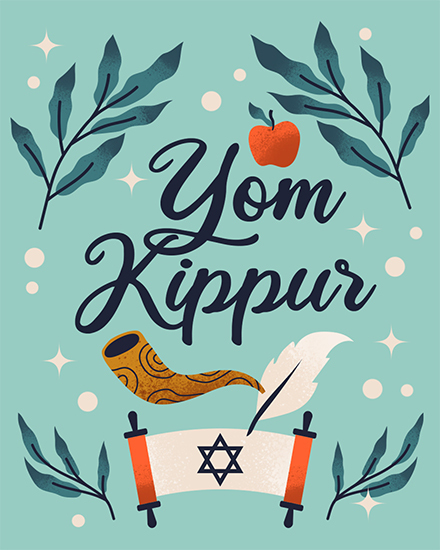 yom kippur card