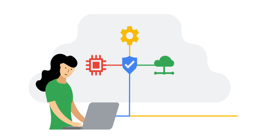 Ilustrație Certificat Google pentru carieră în IT Support