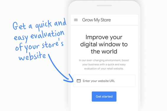 Grow my Store promotional illustration
