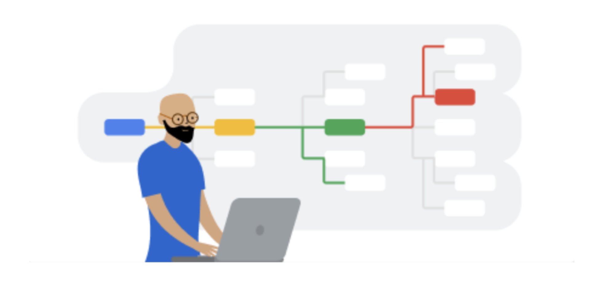 Ilustrație Certificat Google pentru carieră în UX Design