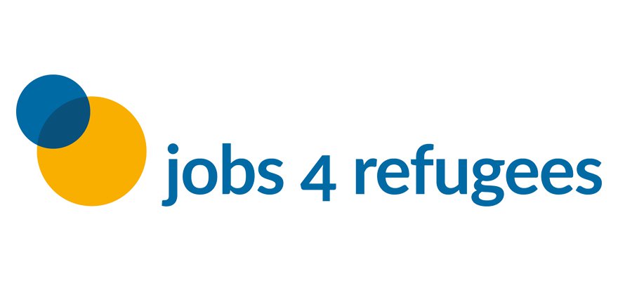 Jobs 4 refugees logo