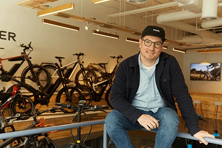 Chris Nolte, Founder, Propel Bikes U.S. Army Veteran Brooklyn, NY