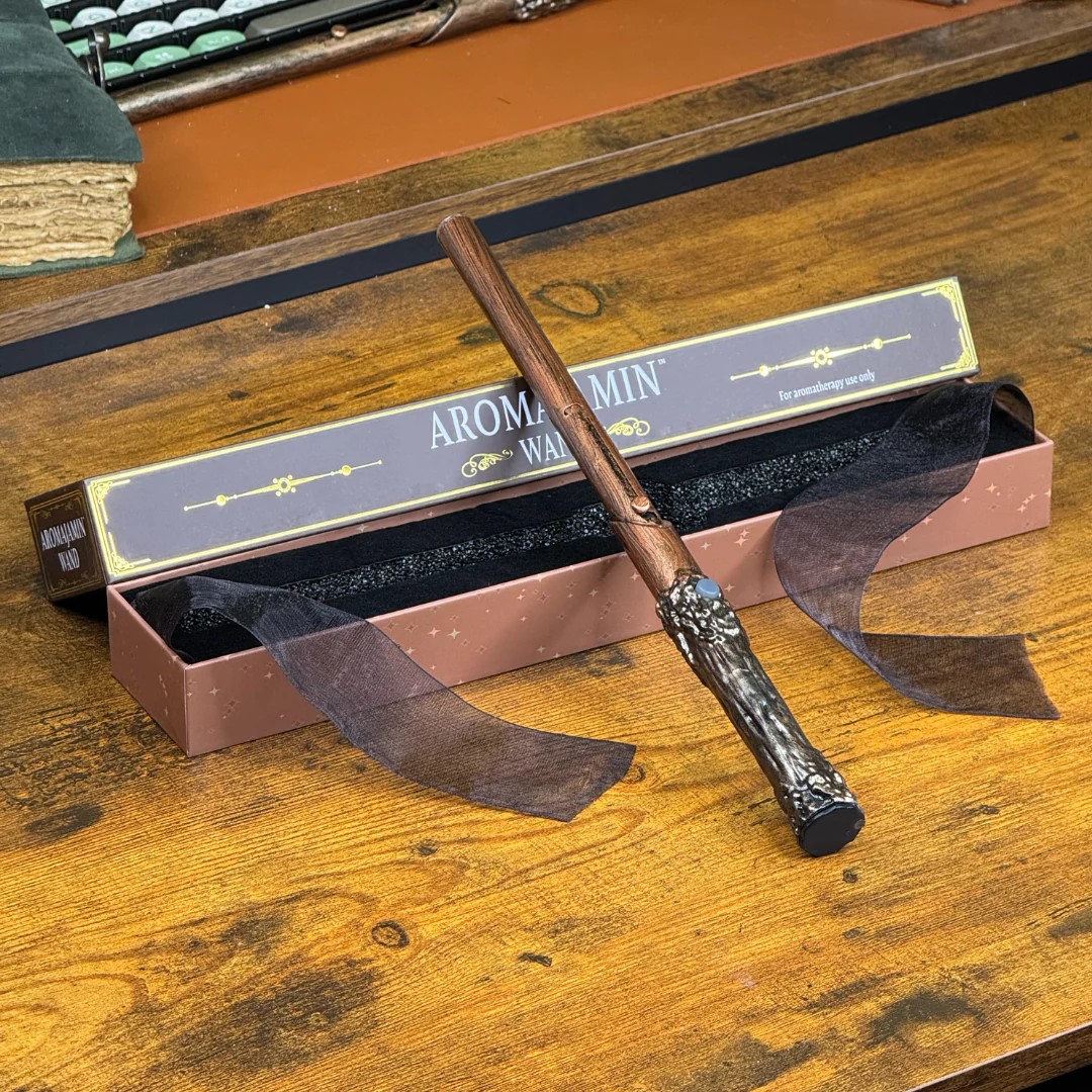 Wandjamin Cart Battery w/ LED Light & Slide to Hide | Brown by SMYLE LABS