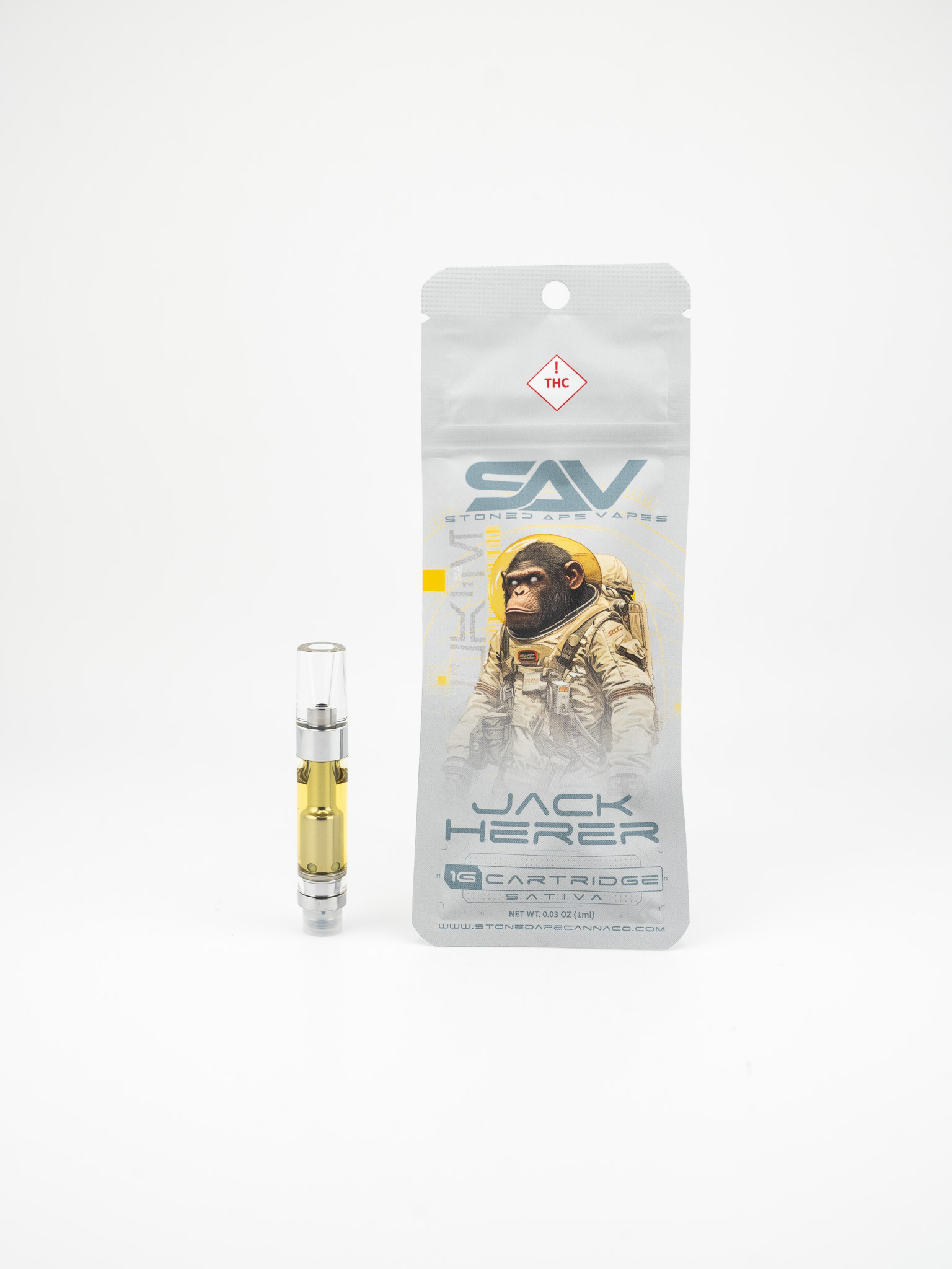 Stoned Ape Jack Herer (S) 1g Cart