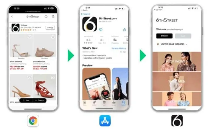 ASO 우수 사례 쇼핑몰 앱