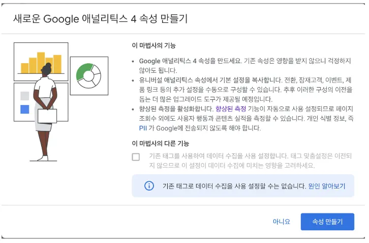 GA4 설정 도우미