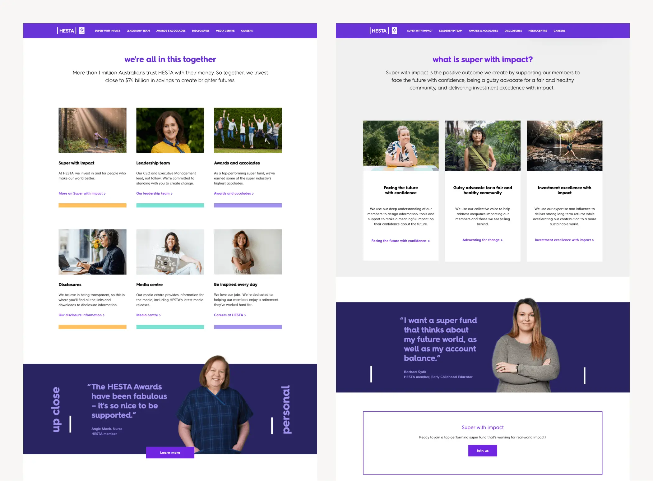 Examples of websites with optimized conversion rates and built-in trust