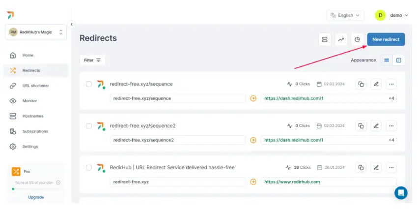 깨진 링크 (Broken Links) 해결 방법으로 303 리다이렉트 설정