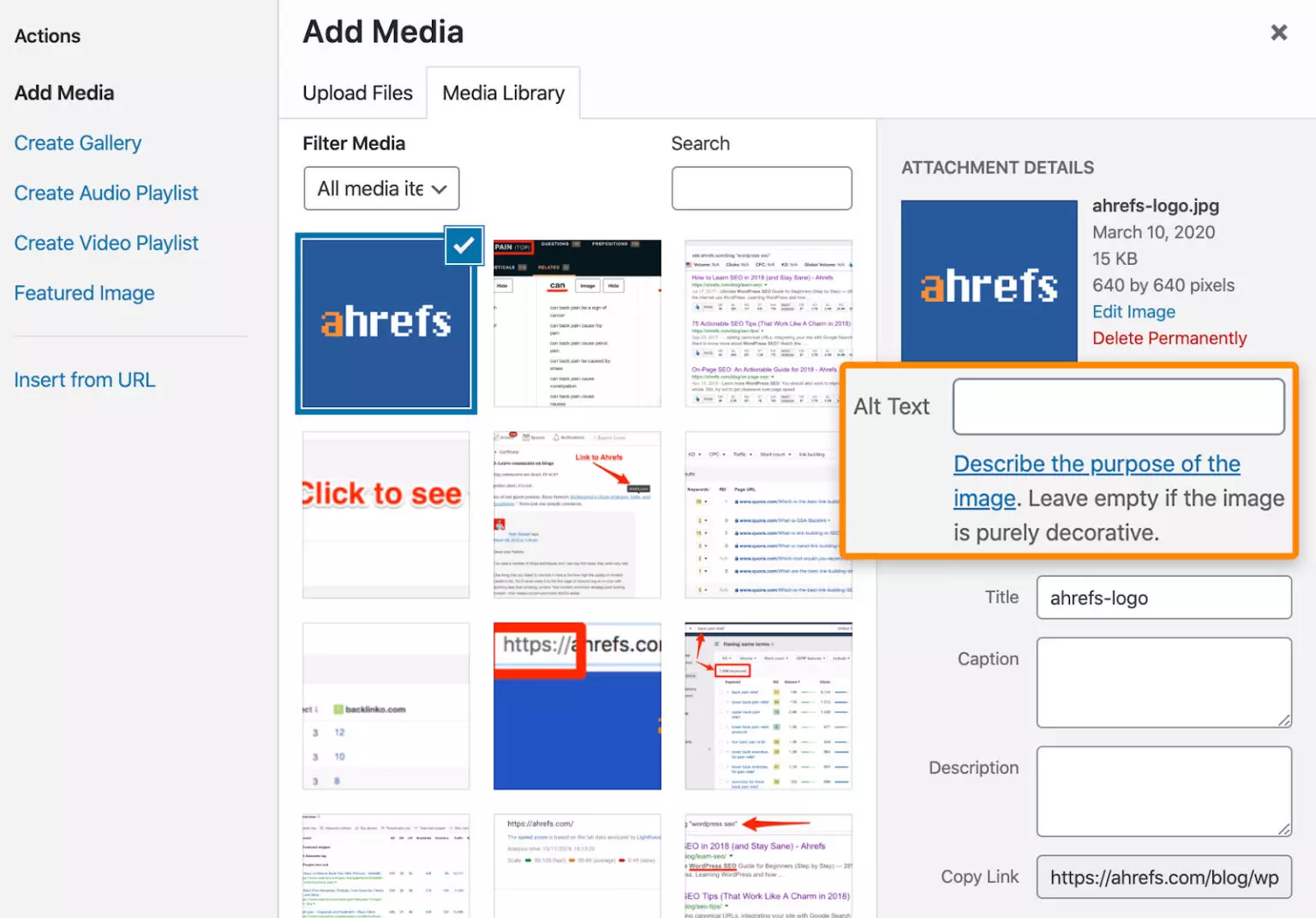 검색 노출을 높이는 대체 텍스트 작성