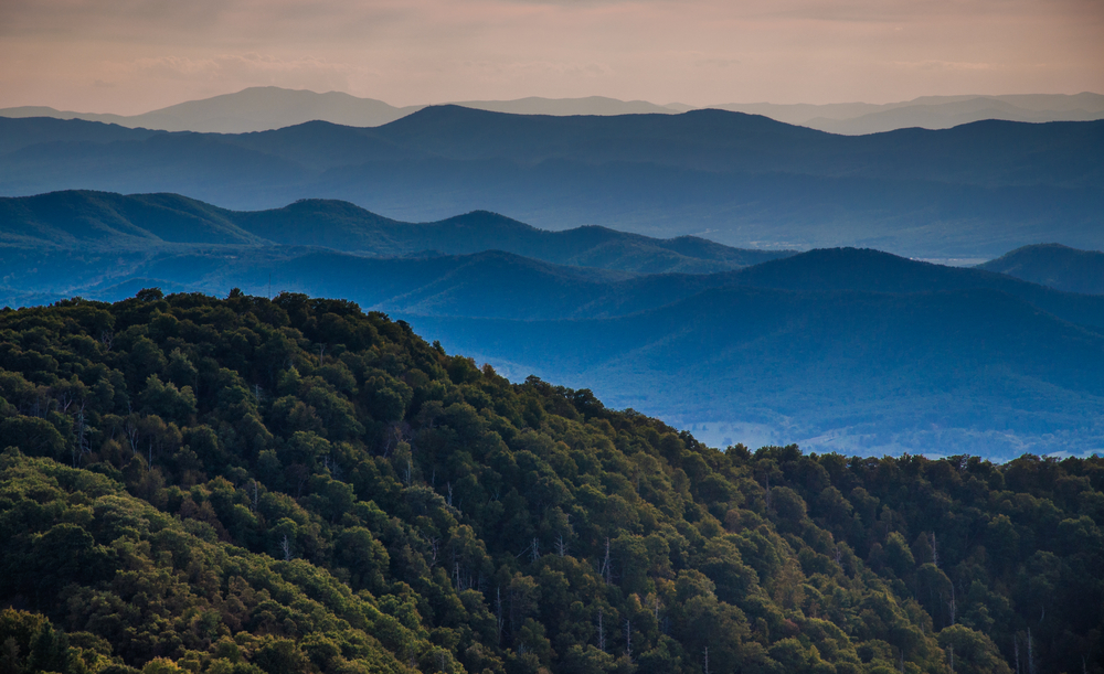 The Blue Ridge Mountains