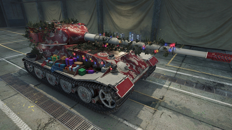 [WoT] 3D styl „Panzer Claus“ pro tank Pz.Kpfw. VII