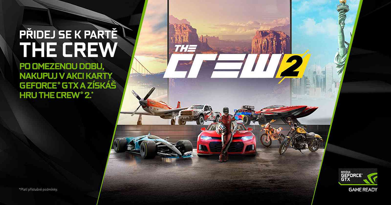 NVIDIA uvolnila ovladače pro hru The Crew 2