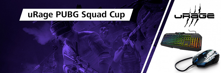 uRage | PUBG Squad Cup  | Kvalifikace #1