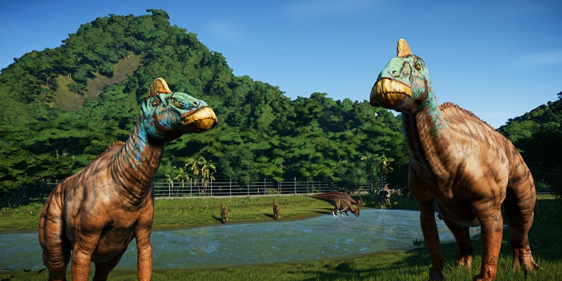 Budovatelská strategie Jurassic World Evolution vyjde v červnu