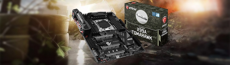 MSI představuje základní desku X99A Tomahawk