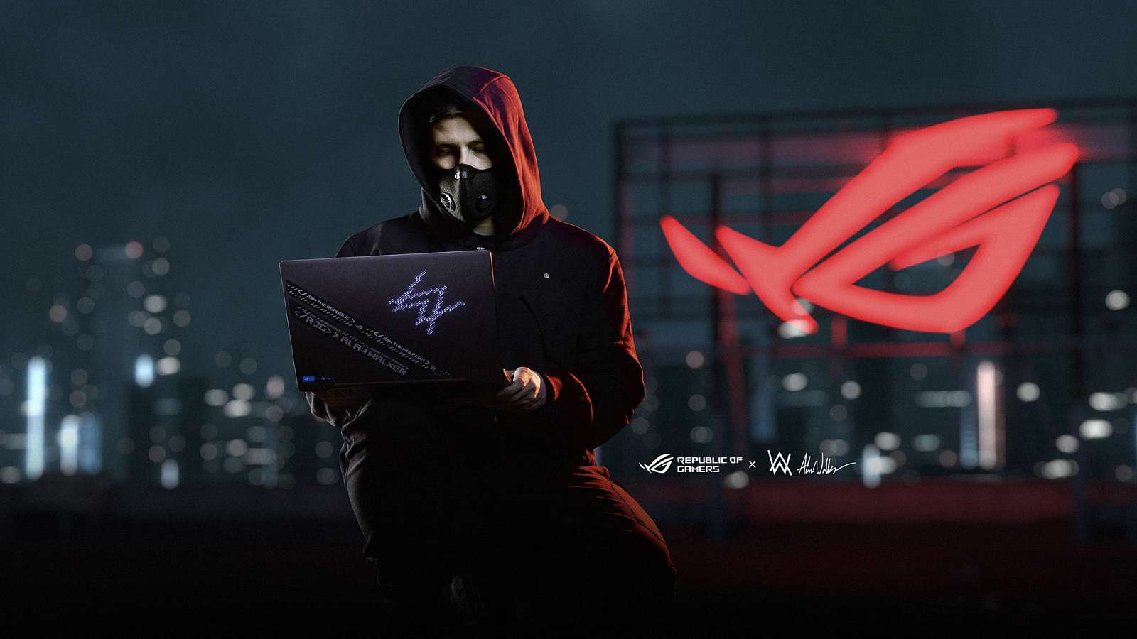 Asus představuje notebook ROG Zephyrus G14 ve speciální edici s Alanem Walkerem