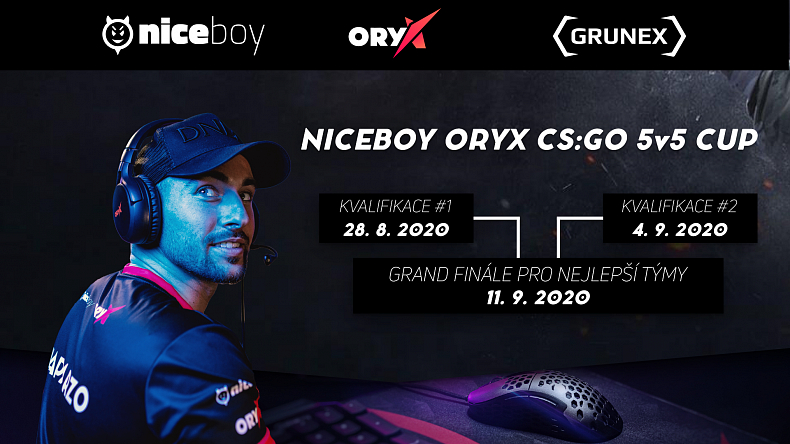 Připravte se na Niceboy ORYX CS:GO 5v5 Cup