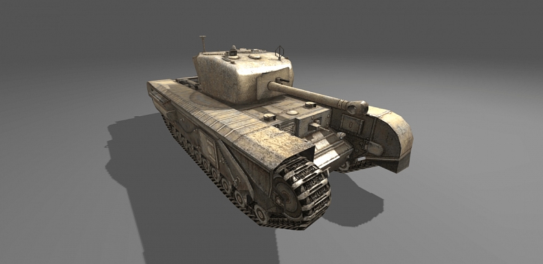 [WoT Blitz] 4.5 Supertest: Churchill Mk. VI