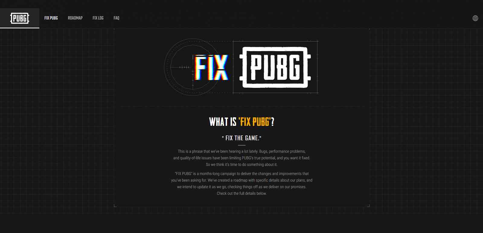 Vývojáři Playerunknown's Battlegrounds rozjíždějí kampaň "FIX PUBG"