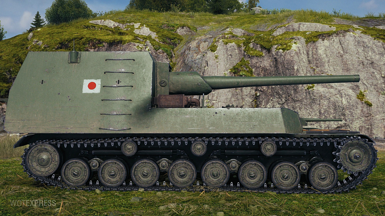 [WoT] Snímky tanku Ho-Ri 1