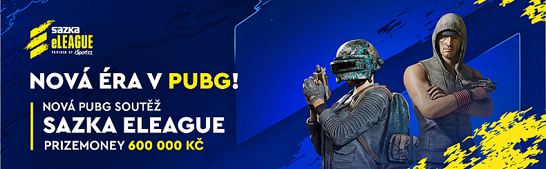 Už tento víkend pozná Sazka eLEAGUE v PUBG první finalisty!