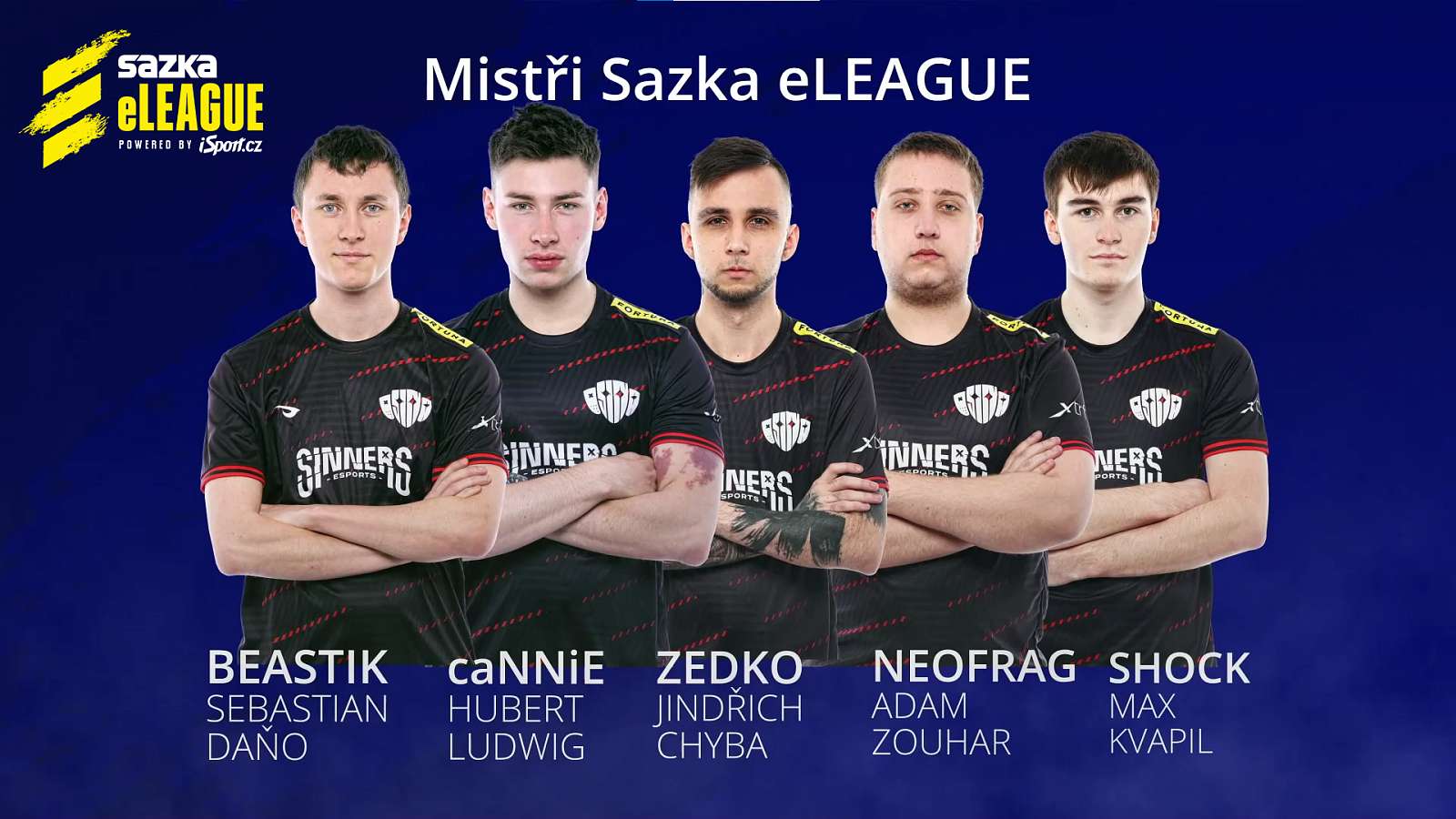 SINNERS mistry Sazka eLEAGUE