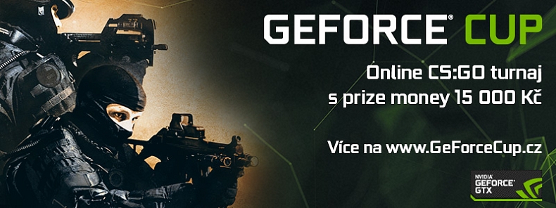 GeForce CS:GO Cup o 15 000 korun!