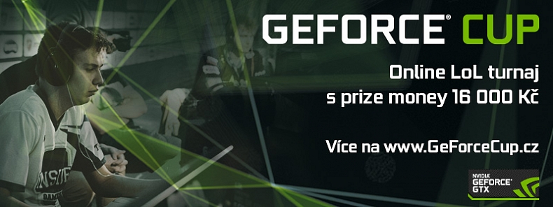 GeForce League of Legends Cup o 16 000 Kč