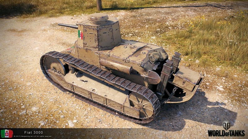 Fotky italských tanků tier I až X