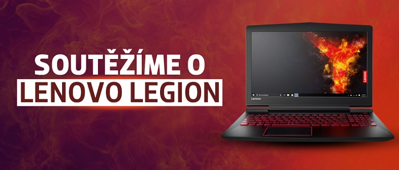 Popusťte uzdu kreativitě a získejte herní notebook Lenovo Legion