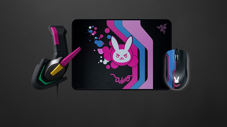 Razer nabídne periferie inspirované hrdinkou D.Va z Overwatch