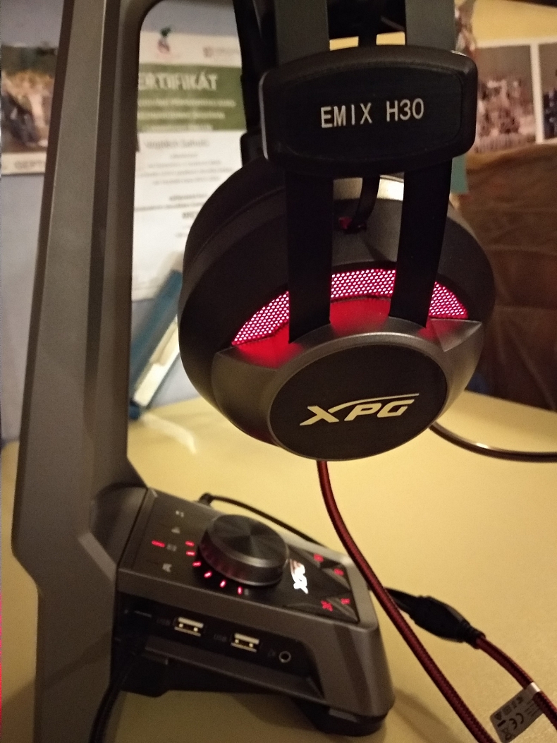 Recenze: Herní headset ADATA XPG EMIX H30 + SOLOX F30