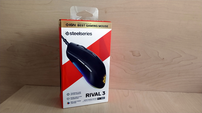 Recenze: SteelSeries Rival 3 - levná herní myš se vším všudy