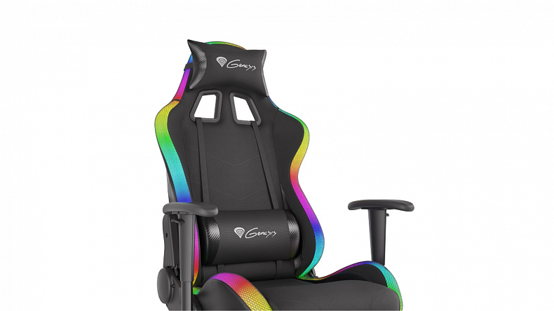 Genesis představuje křeslo s RGB podsvícením