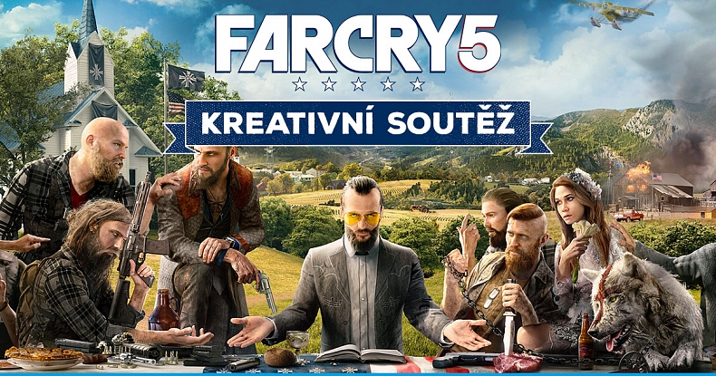 Kreativní soutěž: Vyhrajte stylový Far Cry 5 merch - batoh, trička a další