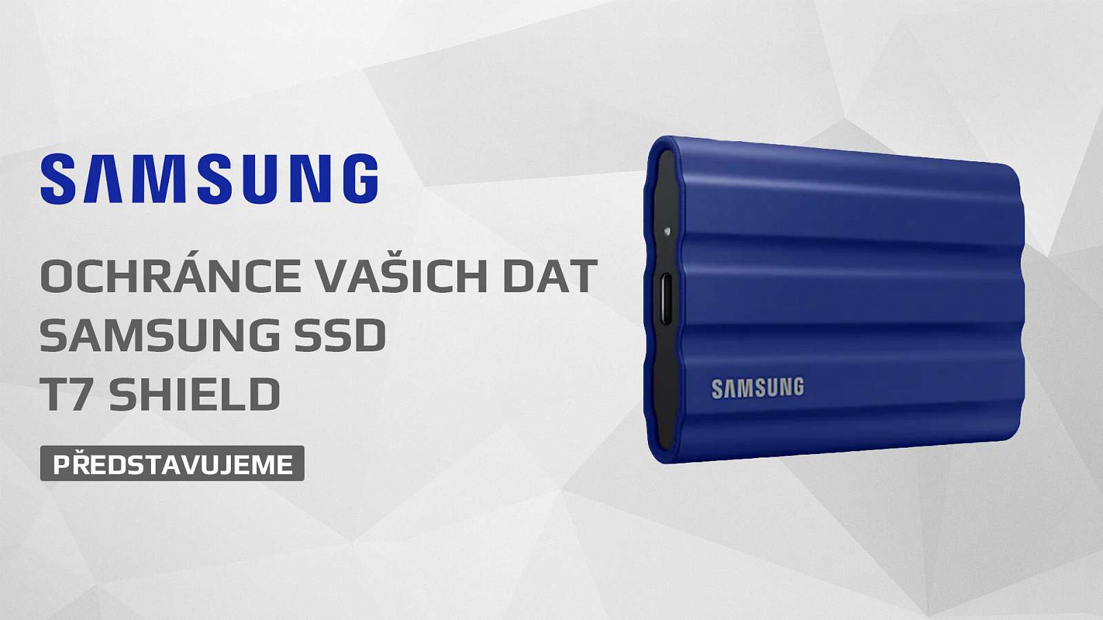 Samsung T7 Shield – rychlý, spolehlivý a nově i extra odolný externí SSD disk