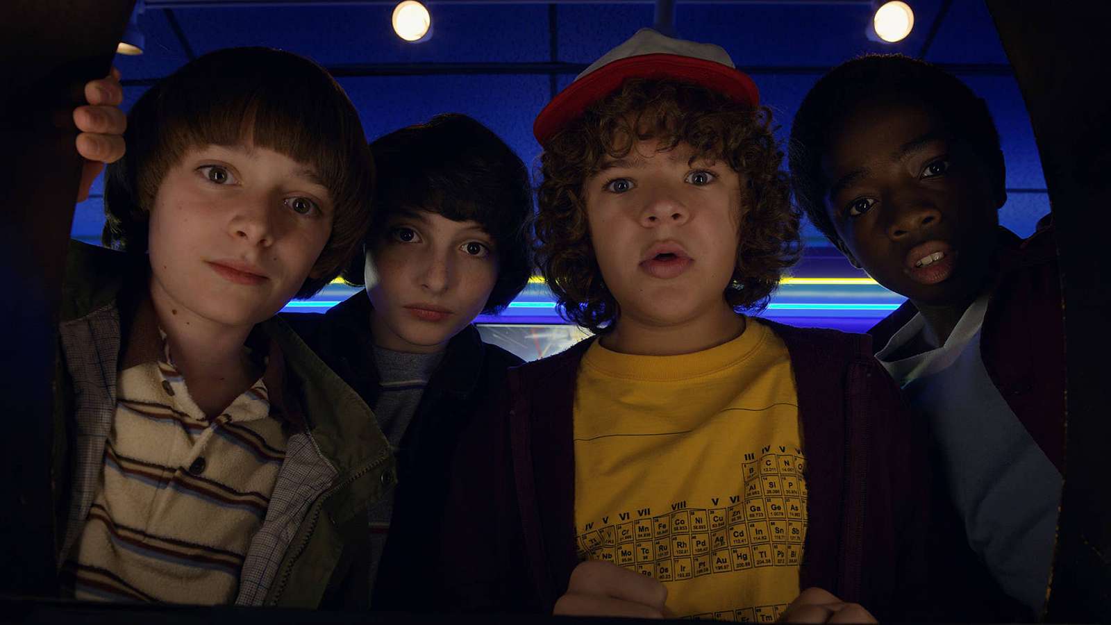 Herci z Stranger Things si zahráli Among Us se streamery