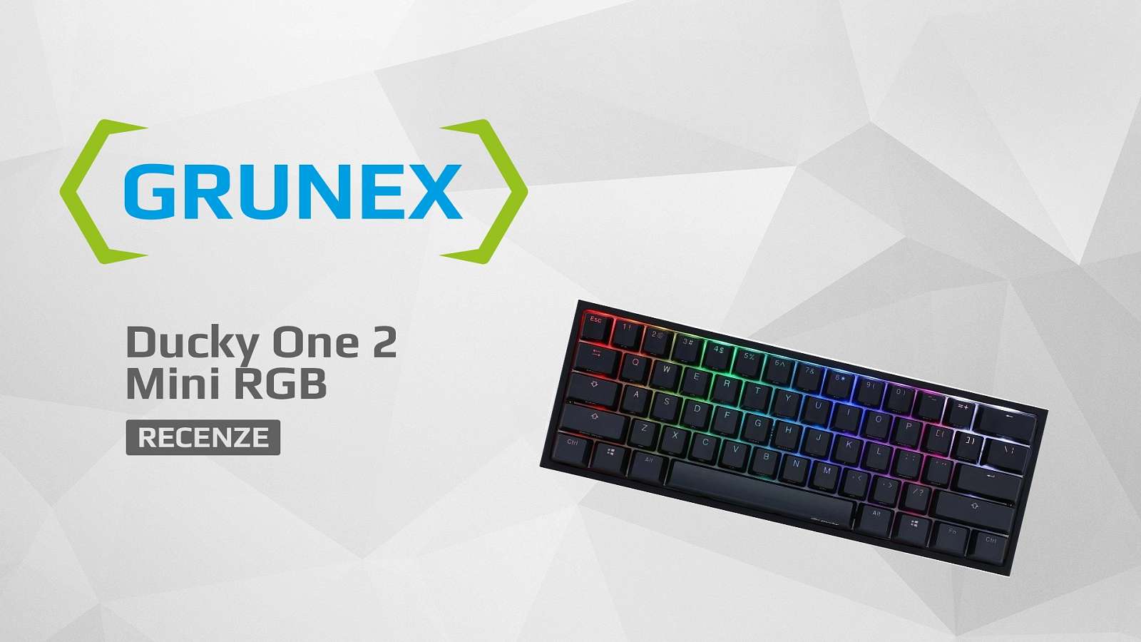 Recenze: Ducky One 2 Mini RGB - 60% mechanická klávesnice s výbornými vlastnostmi