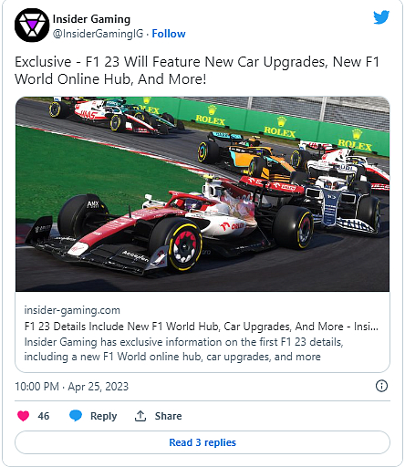 Jak se bude hrát F1 23? Insideři odhalili nové detaily