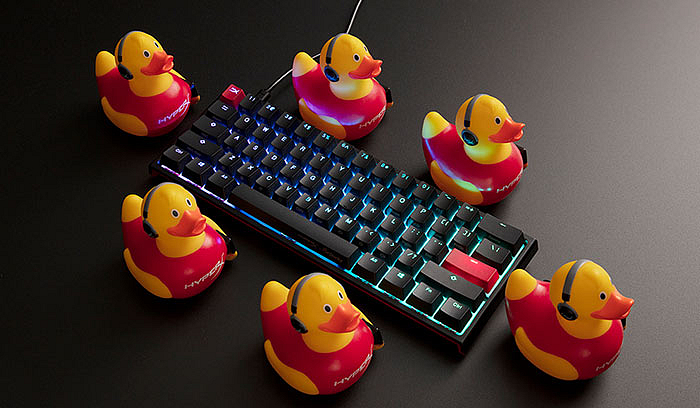 HyperX spojuje síly s Ducky a nabízí speciální kompaktní klávesnici