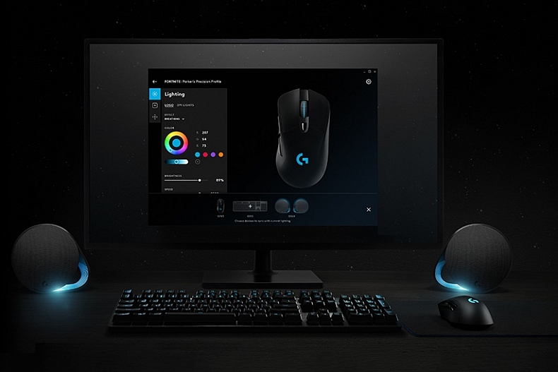 Logitech G Hub nahrazuje starý software pro nastavení periferií