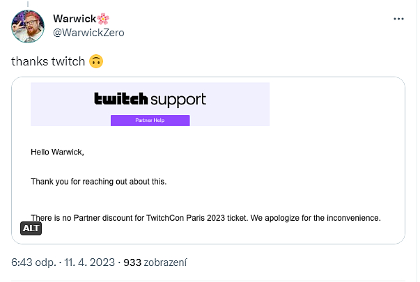 Streameři se bouří! Twitchcon zdražil vstupenky a nedá jim slevu