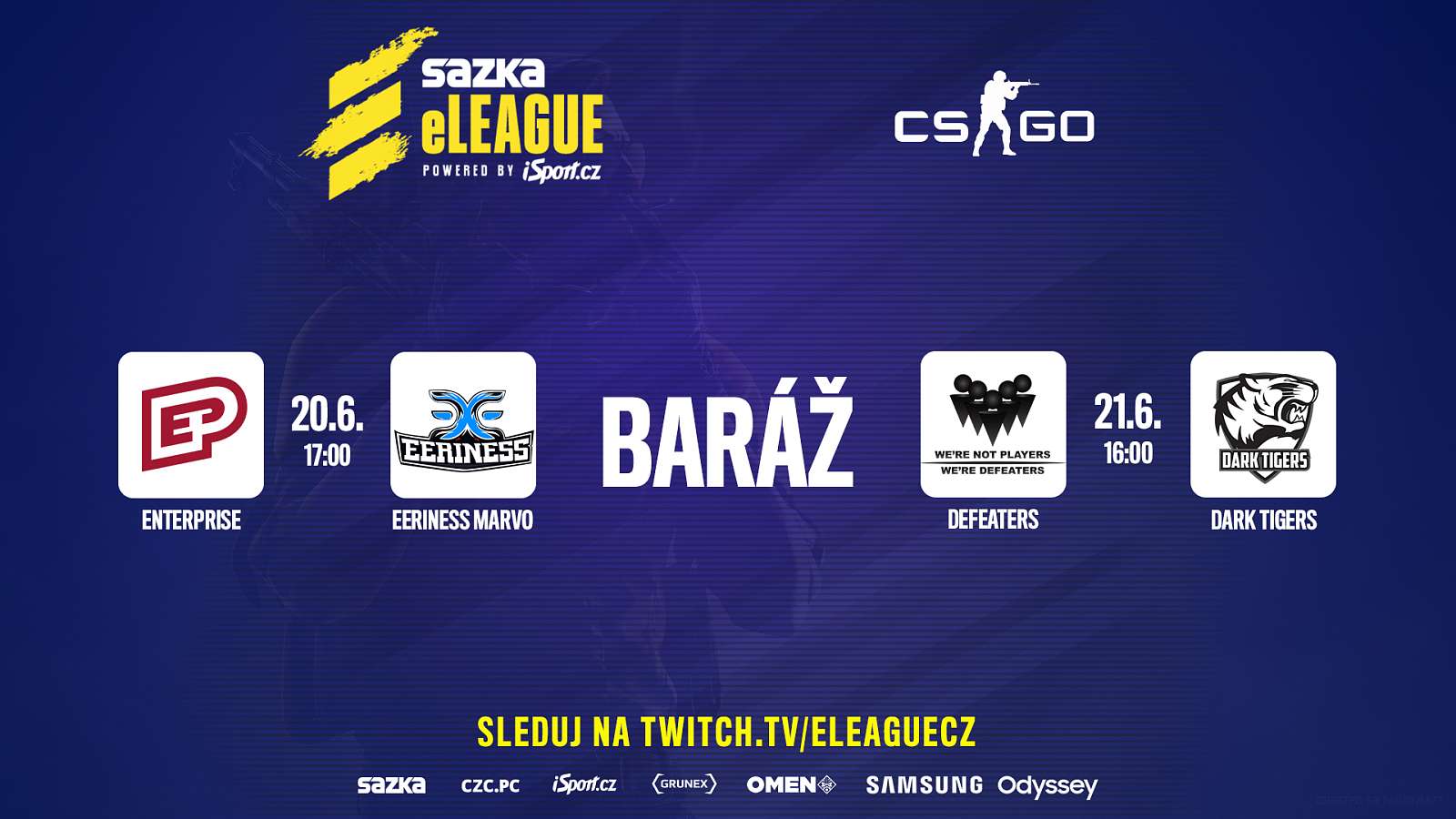 Sazka eLEAGUE: Kdo postoupí do letní části?