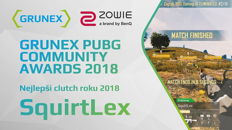 Podívejte se na nejlepší PUBG clutch roku 2018