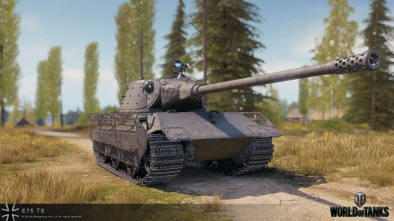 [WoT] Kompletní vlastnosti tanku E 75 TS